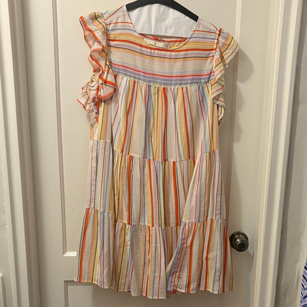 Colorful Striped Dress